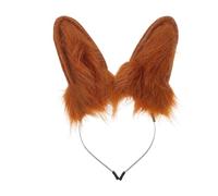 SHINEOFI Serrage-tête Oreilles de Chien Marron en Fausse Fourrure, Taille Unique, Accessoire Cosplay pour Fêtes et Halloween, Bandeau Doux et Pliable pour Déguisement et Photo Amusante