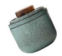 SHINEOFI Service à Thé Céramique Portable avec Filtre Kit de Voyage Pratique pour Personne Tasse à Thé Extérieure Vert Matcha