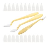 SHINEOFI Set de Blending Pens pour Artistes Blending Stumps et Éponges de Mélange pour Dessin Estompage Détails et Effets de Lumière Accessoires de Croquis Polyvalents