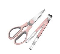 SHINEOFI Set de Ciseaux à Barbecue en Acier Inoxydable 20Cr13 Pince Ergonomique en ABS, Outils Manuels Pratiques pour Dîner Chez ou Barbecue Entre Amis