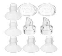 SHINEOFI Set de Inserts de Téterelle Silicone pour Tire-lait Électrique et Portable Accessoires Sûrs et Faciles à Utiliser pour Allaitement Maternel