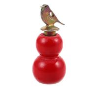 SHINEOFI Sifflet Portatif en Bois Massif de Petit Calebasse Sifflet pour Imiter Le Chant des Oiseaux Créatif pour Appel et Entraînement D’Oiseaux Décoration Naturelle pour Voyage et