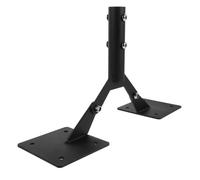 SHINEOFI Socle de Fixation de Girouette en Acier au Carbone Réglable pour Instruments Météorologiques et Mât de Drapeau, Stabilité et Multifonctionnalité pour Jardin Extérieur
