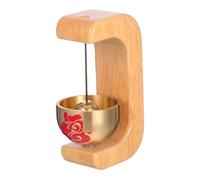 SHINEOFI Sonnette de Porte magnétique en Laiton, Cloche de commerçant pour Ouverture de Porte, Carillon décoratif pour Maison, Bureau, Magasin, décoration de Jardin extérieur