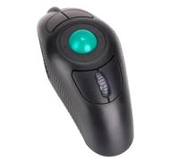 SHINEOFI Souris sans Fil Ergonomique à Boule de Commande 2.4g USB, Design en Plastique Confortable de Dauphin, 5 Boutons pour Ordinateur Portable