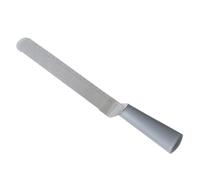 SHINEOFI Spatule à Gâteau en Acier Inoxydable Épaissi, Racloir à Crème pour Pâtisserie, Outil de Cuisson Professionnel Poignée Ergonomique, Ustensile Cuisine Polyvalent Couleur Aléatoire