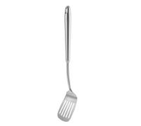 SHINEOFI Spatule Cuisine en Acier Inoxydable Manche Rond Résistante à la Chaleur Ustensile Robuste pour Cuisson et Préparation Adaptée Usage Professionnel et Domestique
