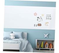 SHINEOFI Sticker Tableau Blanc Statique Amovible pour Garçon Fille Tableau Effaçable à Sec Film Mural Protège Murs Surface Écriture Réutilisable pour Dessin et Apprentissage