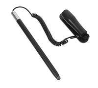SHINEOFI Stylet Capacitif Rétractable avec Ficelle, Stylo à Mécanisme, Pointe Douce en Aluminium et Acier Inoxydable, Compatible Tablette et Voiture