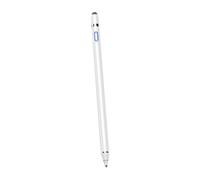 SHINEOFI Stylet Tactile Multifonctionnel pour Écrans Tactiles Stylo et Dessin Compatible avec Tous Les Appareils Capacitif Blanc avec Capuchon