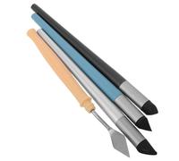 SHINEOFI Stylo à Frotter Pastel Huile avec Éponge Douce et Grattoir Brosse Multi-usages pour Peinture à Huile Croquis et Aquarelle Accessoire Portable pour Artistes