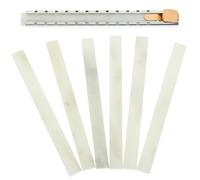 SHINEOFI Stylo de Soudage en Stéatite avec Support en Cuivre et Fer, Facile à Utiliser avec Moufles, pour Fabrication de Métal et Machines, Ensemble avec 6 Recharges