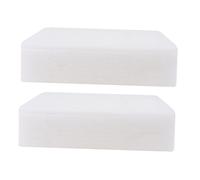 SHINEOFI Support à Œufs Antichoc Pe Blanc 2pcs en Mousse 40 Emplacements et Résistant aux Chutes pour Rangement Œufs à Domicile ou Magasin