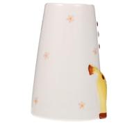 SHINEOFI Support Bouteille Hamster Céramique et Stable Porte-Bouteille Eau pour Lapin Nain et Petit Rongeur Surface Plane Facile à Nettoyer Accessoire Pratique pour Abreuvoir Confortable