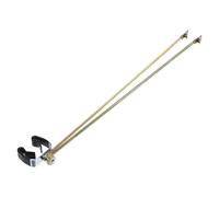 SHINEOFI Support D'affichage de Drapeau National et Structure Stable en Acier Inoxydable Poutre Ajustable Minimisant Le Mouvement Drapeau pour Installation Temporaire
