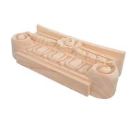 SHINEOFI Support de Colonne Bois Sculpté de Style Européen Corbeau Décoratif Bois Massif Dimensions pour Décoration Intérieure et Rénovation