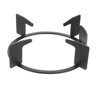 SHINEOFI Support De Cuisinière à Gaz En Fer Semi-coupe-vent, Anneau Support De Poêle Lisse, Adapté Pour Foyer Domestique, Accessoire Cuisine Gaz Robuste