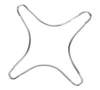 SHINEOFI Support de Cuisinière Acier Inoxydable pour Petites Casseroles et Cafetières Support de Cuisson Pratique et Élégant pour à Gaz et Électriques Gain de Place et Facile à Nettoyer