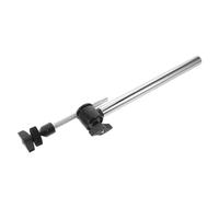 SHINEOFI Support de Cymbale Argenté 22mm pour Batterie Électronique | Tube Métal et Plastique, Fixation Fiable Matériel D’assemblage, Réglage Simple pour Répétitions et Spectacles