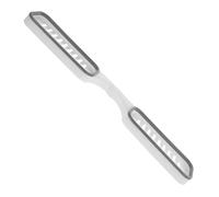 SHINEOFI Support de Rangement Pliable en Plastique Blanc Gris Étagère D’Angle sans Perçage pour Salle de Bain Organisateur Multifonction pour Articles de Toilette et Coffret de