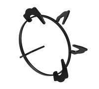 SHINEOFI Support De Wok Fonte Robuste Pour Cuisinière à Gaz Anneau Antidérapant Et Stable Porte-poêle Métallique Compatible Intérieur Support Panier Pour Cuisine Maison