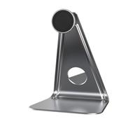 SHINEOFI Support Magnétique Portable Multifonction pour Téléphone et Tablette Socle Stable Argenté Multi Angle pour Bureau et Maison