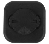 SHINEOFI Support Mobile Vélo Autocollant Réutilisable en Plastique Noir, Compatible Téléphone et Compteur, Fixation Sécurisée pour Utilisation Quotidienne