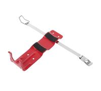 SHINEOFI Support Mural Installation Facile et Stable en Métal 32x19,5x6cm Rouge pour Extincteur Adapté pour Extincteurs Jusqu'à 2lb, pour Bateaux et Bureaux