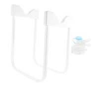 SHINEOFI Support pour Bidon Eau Amovible Porte Bouteille Stable et Antidérapant pour Bureau et Extérieur Support Seau à Eau avec Bec Plat Blanc Rehaussé Étagère de Rangement