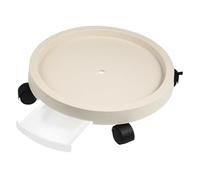 SHINEOFI Support pour Plante avec roulettes Plateau Épais Plastique Base Mobile Résistante et Facile à Nettoyer pour Pots Intérieur et Extérieur
