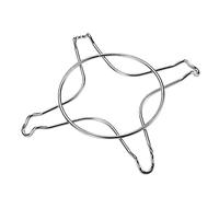 SHINEOFI Support Rack 304 pour Inoxydable Gaz en à Acier Cuisinière Pieds Multifonction Stable à Quatre Grille de Cuisson Vapeur Cuisine Domestique