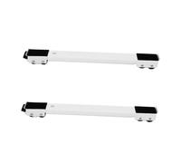 SHINEOFI Support Roulant pour Machine Ver Socle Mobile Réglable Roulettes Antirouille Adapté Plupart des Laveuses