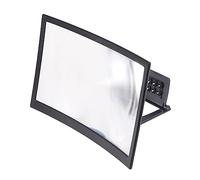 SHINEOFI Support Téléphone Incurvé Pliable Amplificateur Écran Portable HD Loupe Écran Mobile et Durable pour Visionnage
