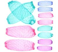 SHINEOFI Surmanches Imperméables en PVC, Protection la Cuisine Nettoyage | Poignets Élastiques Doubles, Surface Lisse, Éclaboussures et Taches, pour Peinture, Restauration ou Moufles Couleur Aléatoire