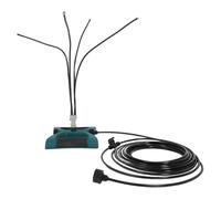 SHINEOFI Système de Refroidissement par Brumisation Brumisateur Extérieur pour Terrasse Jardin et Activités Extérieures Abs PP Raccord 3/4 Pouce Portable Rallonge