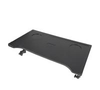 SHINEOFI Table roulante pour fauteuil roulant en plastique Table pliante universelle avec installation rapide Table pour repas en extérieur