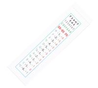 SHINEOFI Tableau Adhésif Pratique pour Saxophone Alto Doigtés Correspondants, Transfert Facile Entre Types de Saxophones, Accessoire Indispensable Pratique Instrumentale