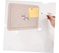 SHINEOFI Tableau Affichage Feutre Panneau Mémo Mural pour Bureau Maison et École Panneau de Notes Pratique et Décoratif Facile à Installer Couleur Camel