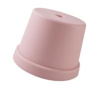 SHINEOFI Tabouret Garçon Fille Empilable Plastique Siège Antidérapant et Marchepied Sécurisé Léger et Portable Adapté Salon Chambre et Salle de Bain Large Rose