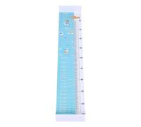 SHINEOFI Tapis de Mesure pour Bébé Bleu en Pvc avec Coussin Épais Antidérapant et Bords Sécurisés, Voyage Contrôle de Santé