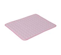 SHINEOFI Tapis Rafraîchissant pour Chien et Chat Lit de Refroidissement été Modèle Rose Confortable et Pratique pour Canapé Cagoule ou Voyage Voiture