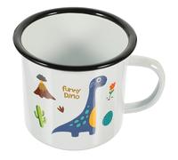 SHINEOFI Tasse Émaillée Cartoon Épaisse avec Anse Mug Décoration Maison pour Café Thé Lait Cadeau Original