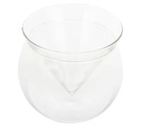 SHINEOFI Tasse en Verre Créative pour Cocktail Blanc, Surface Lisse et Facile à Nettoyer, pour Dessert et Cocktail la Maison Restaurant
