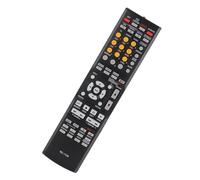 SHINEOFI Télécommande programmable pour récepteur AV Noir, Remplacement télécommande Ancienne, Compatible téléviseurs, Design Finement travaillé avec Boutons Larges