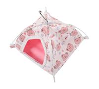 SHINEOFI Tente pour Petits Animaux Douillette et Respirante Nid Confortable et Sûr pour Hamsters Furets Hérissons Couchage Quatre Saisons Cachette Délicate pour Rongeurs