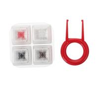 SHINEOFI Testeur de Clavier Mécanique avec Base Acrylique Outil Compact pour Essai de et Durable et Portable pour Pc et Claviers Fils