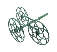 SHINEOFI Treillis de Support Floral Vert en Plastique à 3 Couches pour Pivoines et Tournesols, Structure de Tuteur Élégante Maximisant l'espace des Jardins Extérieurs et Patios