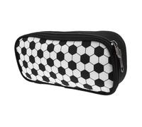 SHINEOFI Trousse de Football Sac Organisateur de Maquillage Sac à Crayon à Fermeture éclair Rangement pour stylos de Bureau scolarisation Jolie Trousse à Crayons Polyester