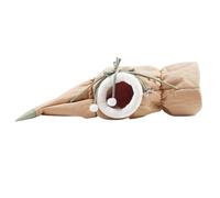 SHINEOFI Tunnel Douillet Flanelle la Chaton Beige en Confortable Lit Repos Créatif et Pliable de Animaux de Compagnie à Utiliser Maison Chambre