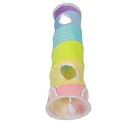 SHINEOFI Tunnel pour Chat Pliable avec Papier Froissé Interactif Exercice pour Chats et Chatons Intérieur Tube Ludique pour Jeu Autonome et Renforcement du Lien Affectif